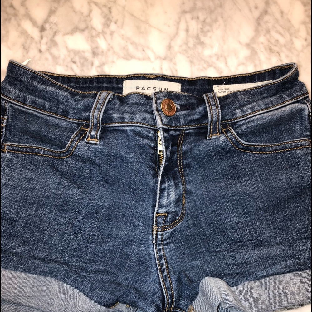 High waisted custom shorts